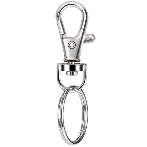 Elektroniktrade Premium Swivel Lanyard Karabinerhaken mit Schlüsselring Elektroniktrade Switzerland
