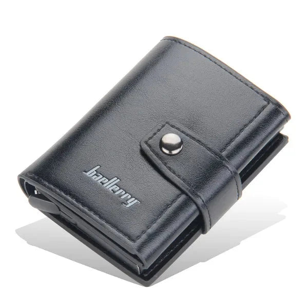 Elektroniktrade RFID Blocking Protection Herren Leder Geldbörse Alu Elektroniktrade Switzerland