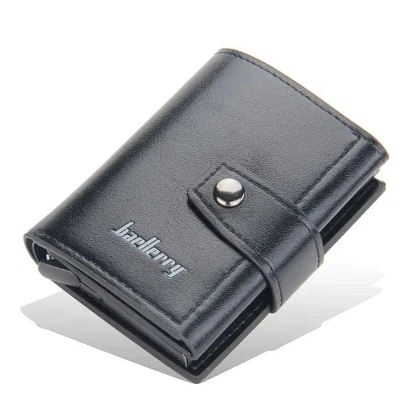 Elektroniktrade RFID Blocking Protection Herren Leder Geldbörse Alu elektroniktrade Switzerland