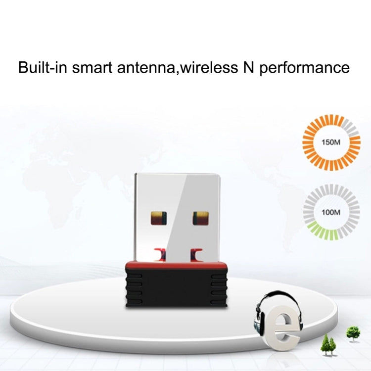 Elektroniktrade RTL8188 150Mbps 2.4GHz USB 2.0 WiFi Adapter Elektroniktrade Switzerland