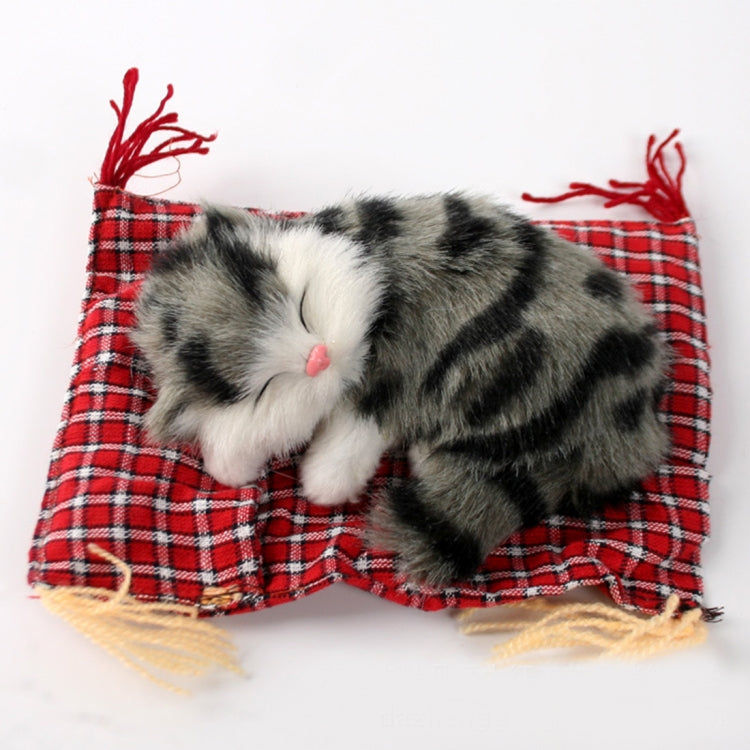 Elektroniktrade Schöne Simulation Tierpuppe Plüsch "Schlafkatze" Elektroniktrade Switzerland