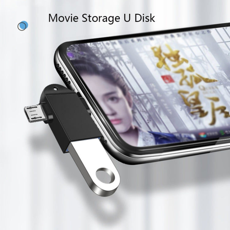 Elektroniktrade USB 3.0 USB-C / Typ-C + Micro USB-männlicher Multifunktions-OTG-Adapter Elektroniktrade Switzerland