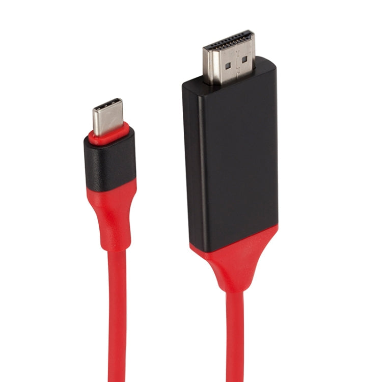Elektroniktrade USB-C / Typ C 3.1 bis 4K HD HDMI Kunststoff-Videokabel, Länge: 2 m Elektroniktrade Switzerland