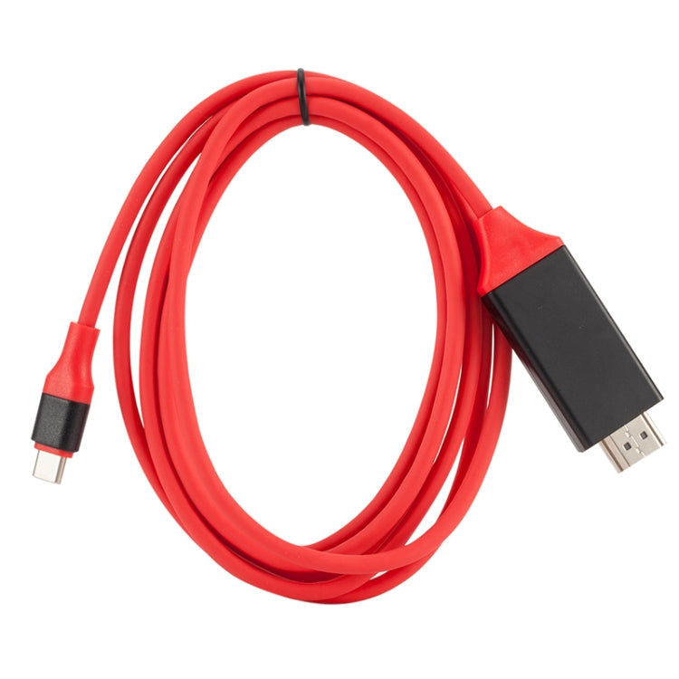 Elektroniktrade USB-C / Typ C 3.1 bis 4K HD HDMI Kunststoff-Videokabel, Länge: 2 m Elektroniktrade Switzerland