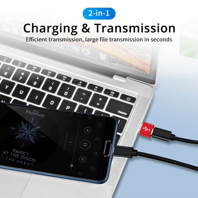 Elektroniktrade USB-C / Typ-C-Buchse auf USB-Stecker Adapter aus Alu Elektroniktrade Switzerland