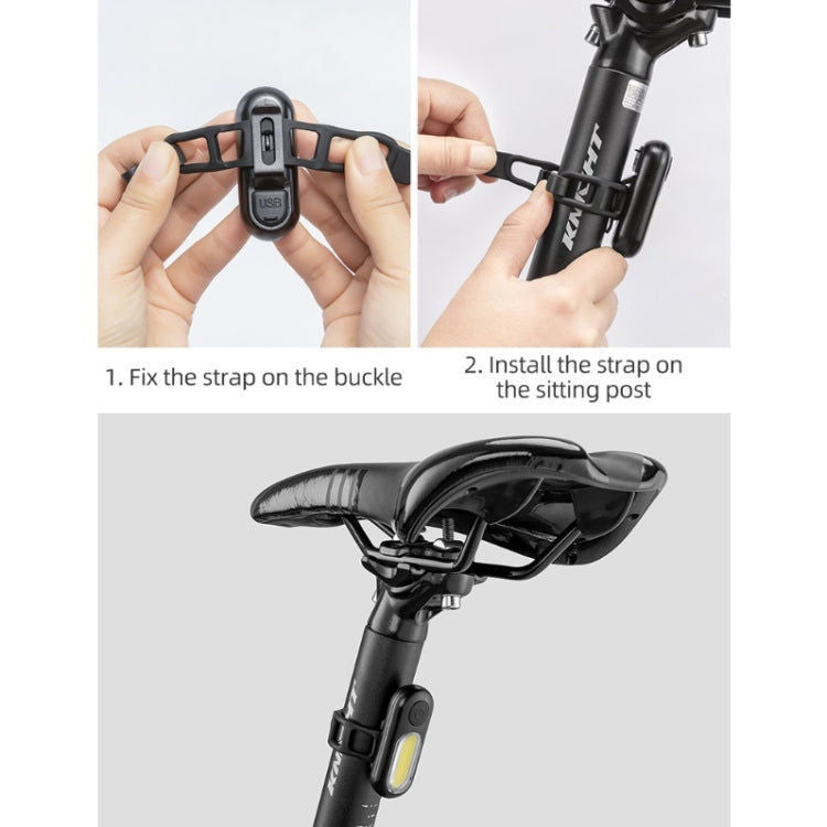 Elektroniktrade USB Rücklicht für Bike Nacht WARNUNG LED-Licht, Farbe: 6005 Rotes blaues Licht elektroniktrade Switzerland