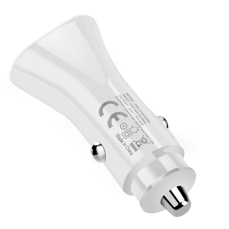 Elektroniktrade YSY-313PD20W QC3.0 USB + PD 20W USB-C / Typ-C-Dual-Port Schnelllader elektroniktrade Switzerland