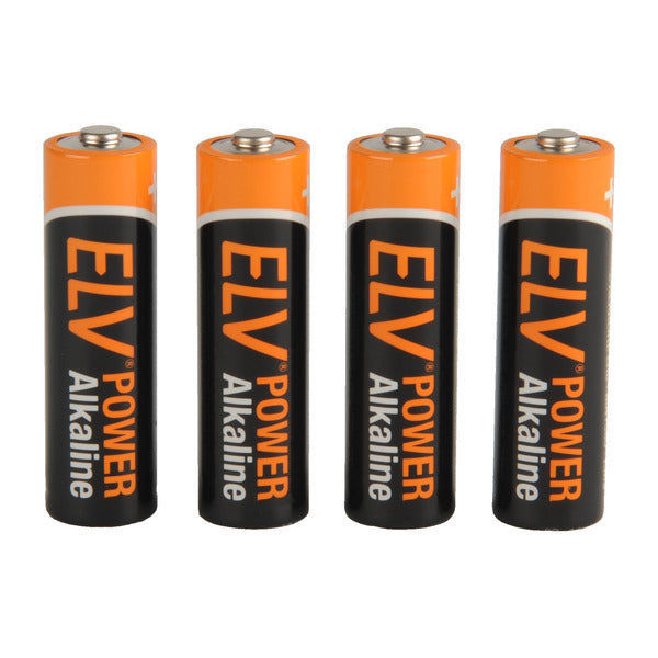 ELV ELV POWER Alkaline Batterie Mignon AA, 4er Pack elektroniktrade Switzerland