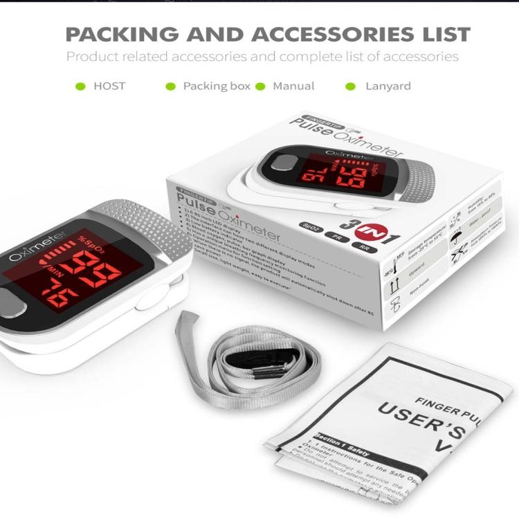 eTrade 112R Fingerclip-Pulsoximeter mit Atemfrequenzerkennungsfunktion Elektroniktrade Switzerland