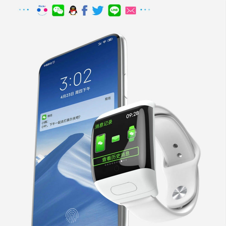 eTrade G36 0,96 Zoll Farbbildschirm Smart Watch mit Bluetooth-Headset Elektroniktrade Switzerland