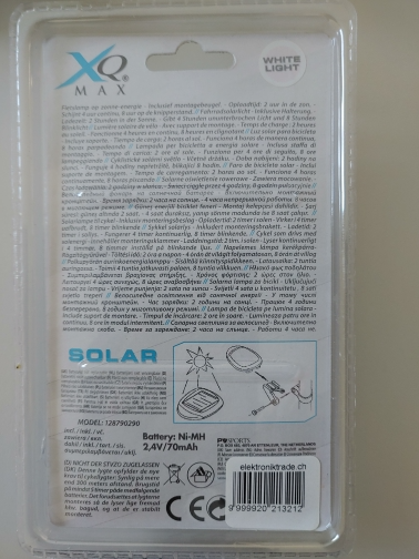 LED Solar Fahrradlicht Vorderleuchte | #Elektroniktrade.ch#