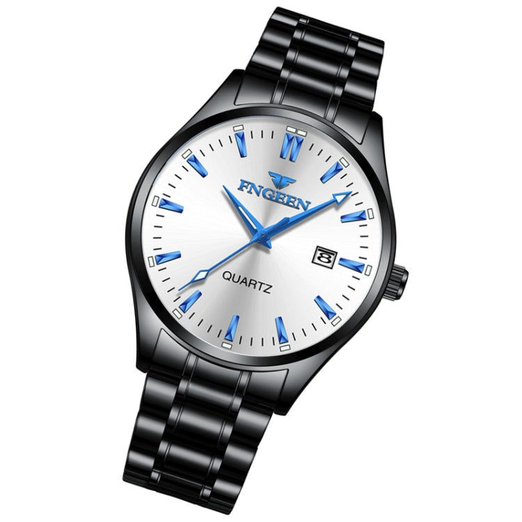 FNGEEN FNGEEN 2111 Herren Einfache Leuchtkalender Quarzuhr Blau Elektroniktrade Switzerland
