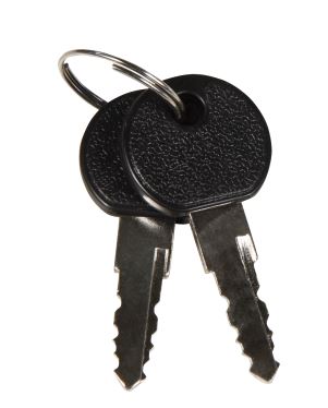 Fahrrad-Spiralkabelschloss, 8mm-Ø, 150cm lang, schwarz | #Elektroniktrade.ch#