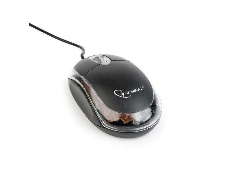 Gembird Gembird Optische USB Maus schwarz MUS-U-01-BKT Elektroniktrade Switzerland