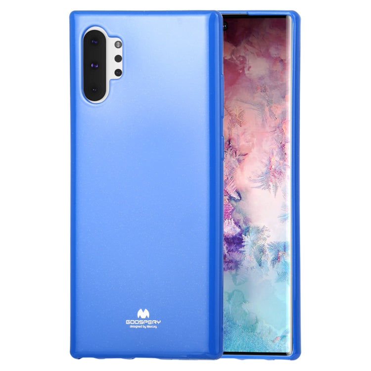 GOOSPERY GOOSPERY JELLY TPU Stoß- und Kratzetasche für Galaxy Note 10+ (Blau) Elektroniktrade Switzerland