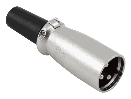 HOLLYWOOD Mikrofon XLR-Stecker HOLLYWOOD 3-polig, Metall Elektroniktrade Switzerland