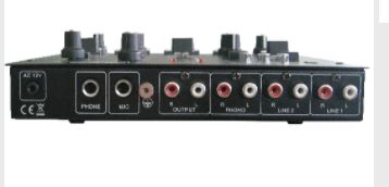IBIZA 2-Kanal Mischpult IBIZA "DJM200USB" Bluetooth, USB, Effektgenerator Elektroniktrade Switzerland