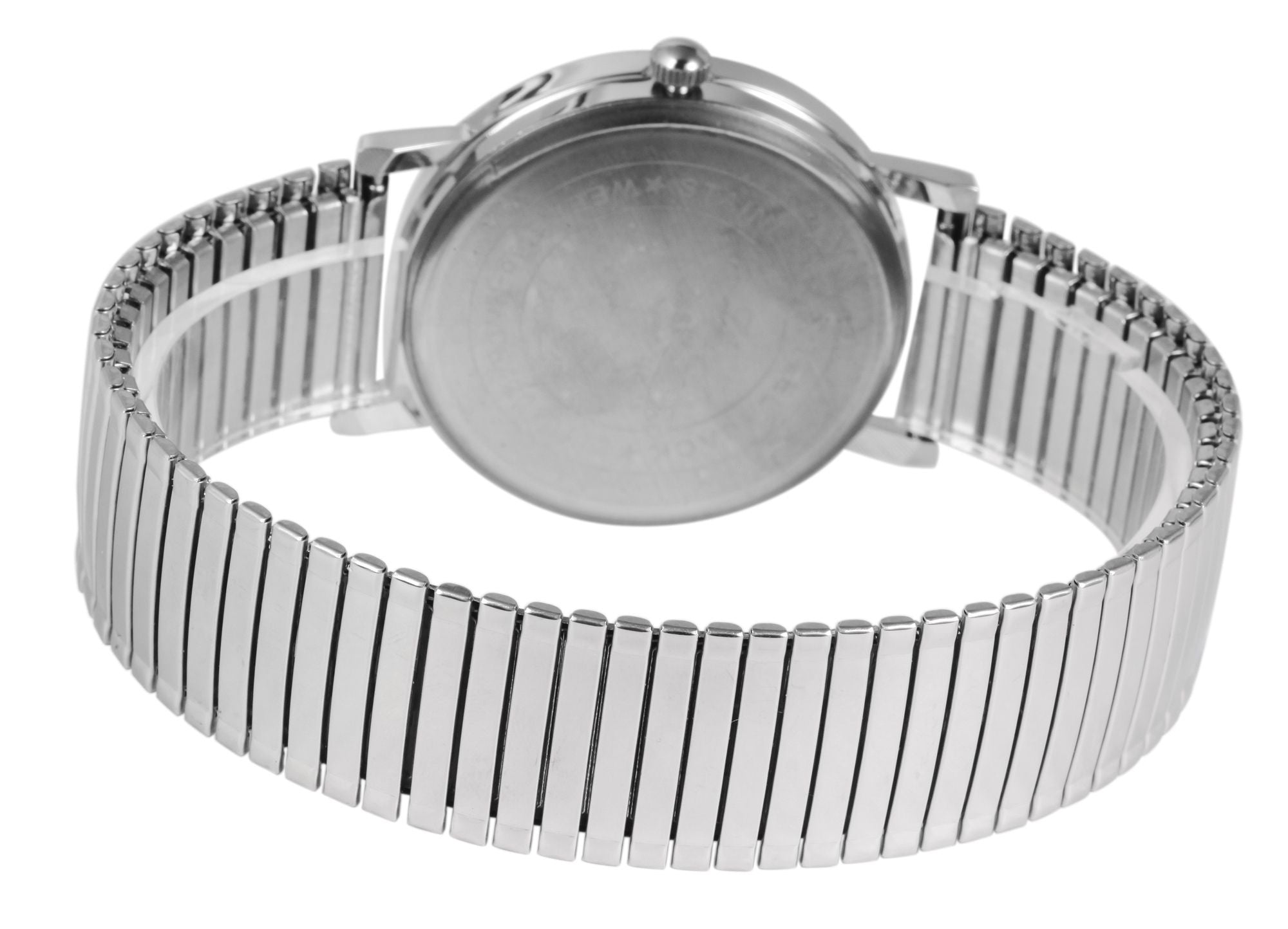 Classique Herrenuhr mit Zugarmband, Edelstahl