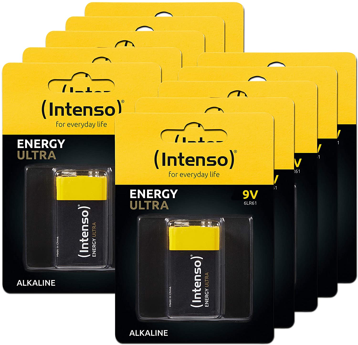 Intenso Intenso Energy Ultra 9V Block Alkaline Batterie Elektroniktrade Switzerland