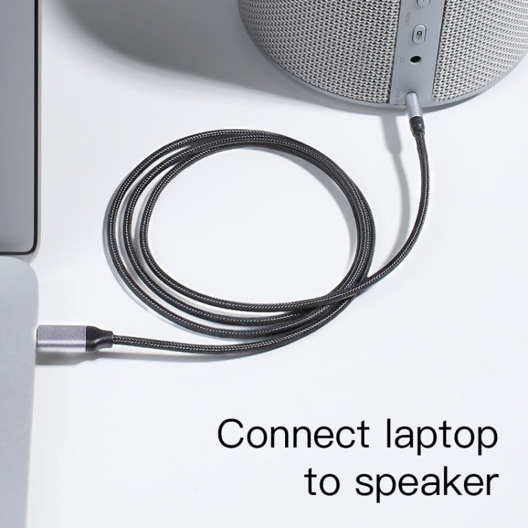 KUULAA KUULAA KL-O09 Typ-C / USB-C auf 3,5 mm AUX-Audioadapterkabel, Länge: 100 cm Elektroniktrade Switzerland