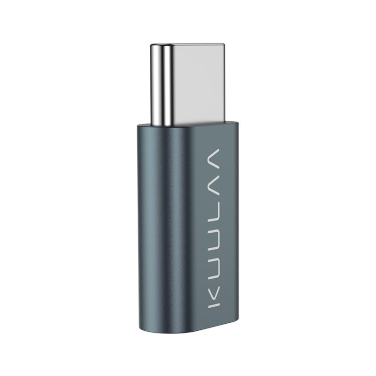 KUULAA KUULAA Micro USB zu Typ C / USB-C Adapter (Marineblau) Elektroniktrade Switzerland