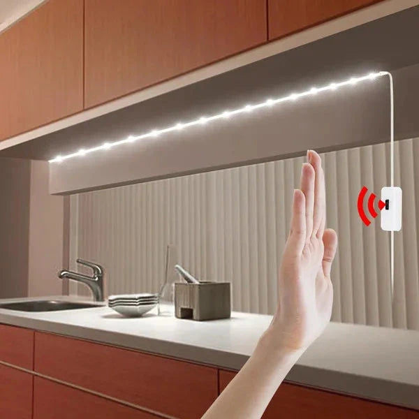 LED DC 5V USB LED Streifen mit Hand Sensor Kalt Weiss Elektroniktrade Switzerland