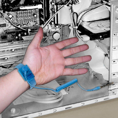 LEKO Anti Statik Band ESD in Blau elektroniktrade Switzerland