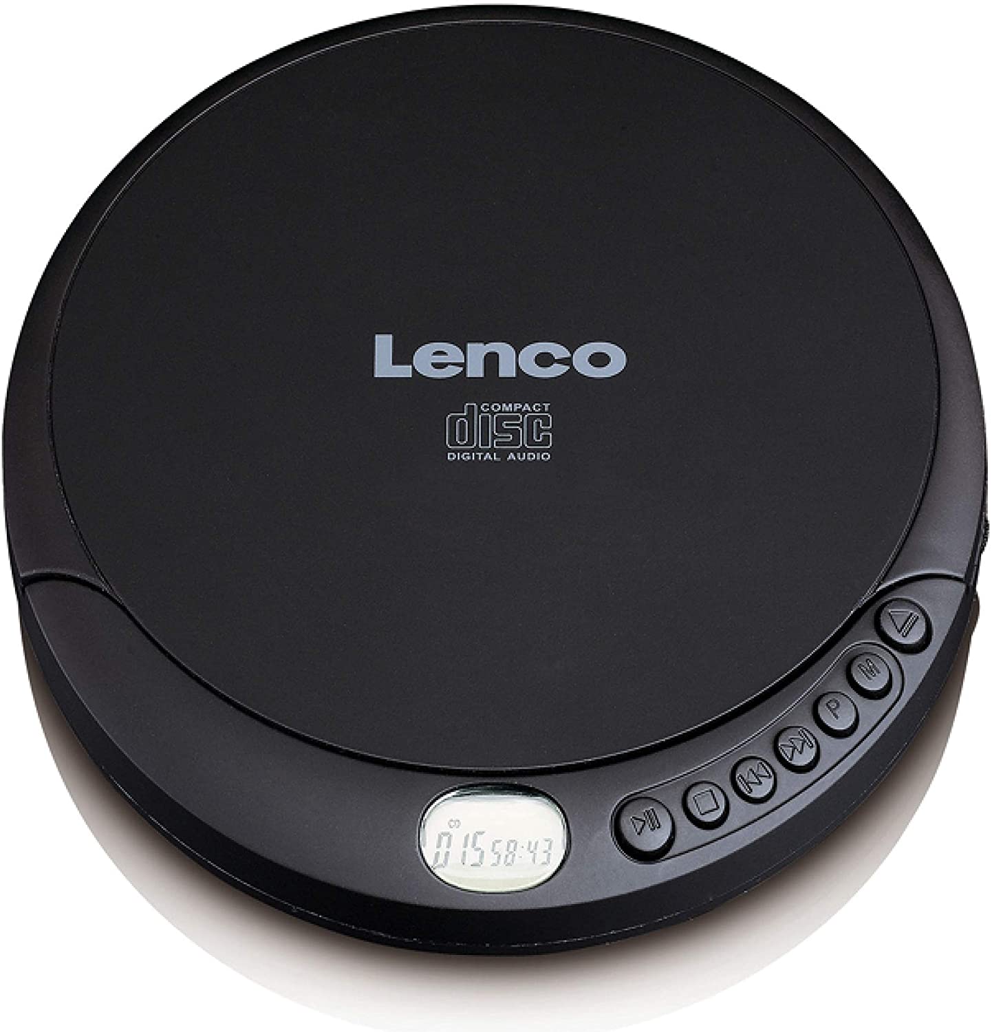 Lenco Lenco CD-010 - Tragbarer CD-Player Walkman - Mit Kopfhörern, MicroUSB Ladekabel Elektroniktrade Switzerland