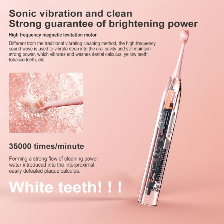 Lenovo Lenovo B002 USB Wireless Sonic Zahnbürste mit 5 antibakteriellen Bürstenköpfen elektroniktrade Switzerland