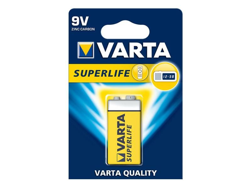 Batterie Varta Superlife 9V Block (1 St.) | #Elektroniktrade.ch#