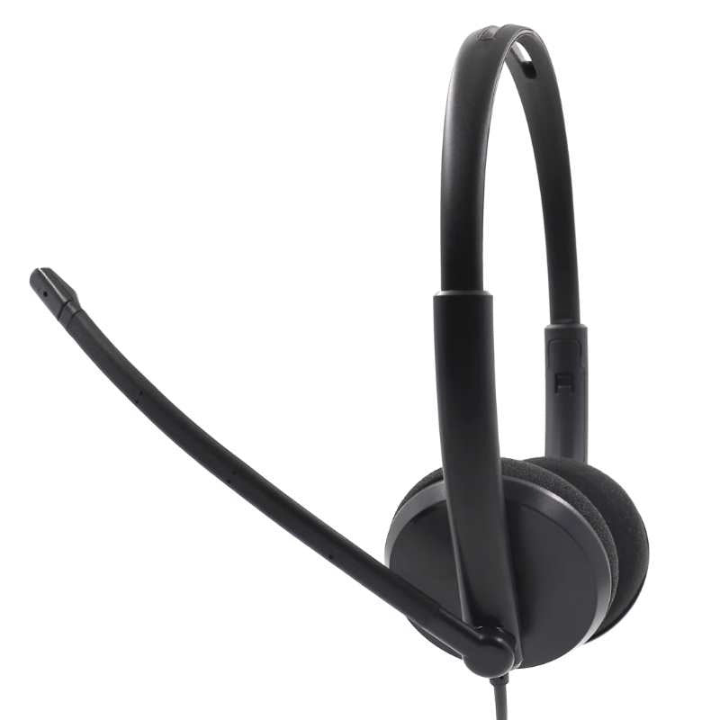 USB PC Headset mit Mikrofon für Callcenter oder Home Office | #Elektroniktrade.ch#