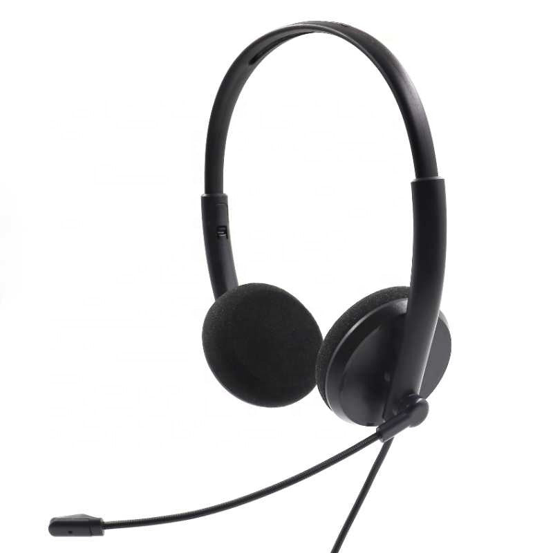 USB PC Headset mit Mikrofon für Callcenter oder Home Office | #Elektroniktrade.ch#