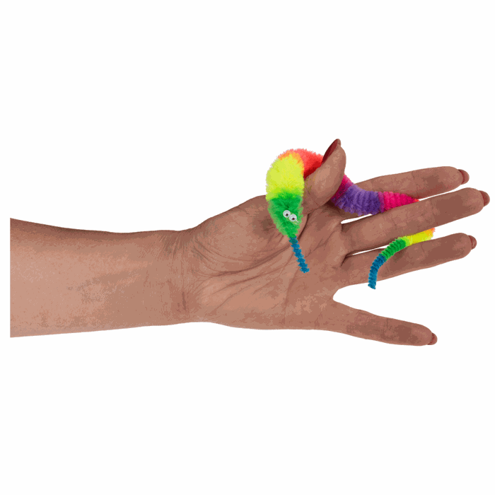 OOTB Magischer Wurm, Regenbogen, ca. 22 cm Elektroniktrade Switzerland