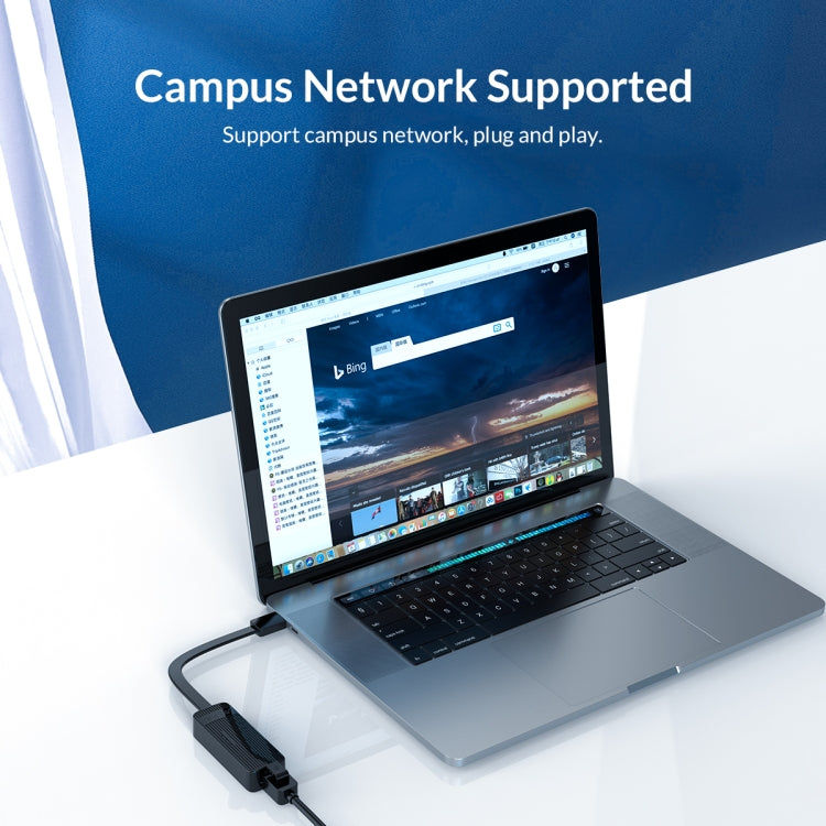 ORICO ORICO UTK-U3-BK USB-zu-Ethernet-Adapter (1000 MBit) Elektroniktrade Switzerland