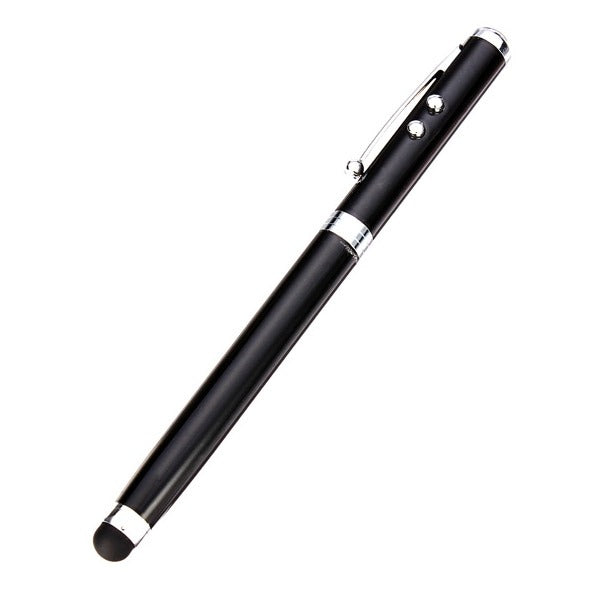 4in1 Kugelschreiber Laser Rot mit Penstift für Tablet & Handy & Lampe | #Elektroniktrade.ch#