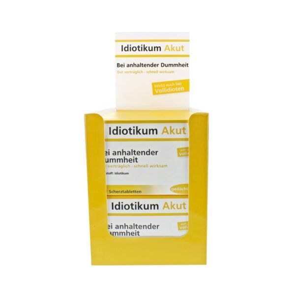 PV Scherztabletten Idiotikum Akut Elektroniktrade Switzerland