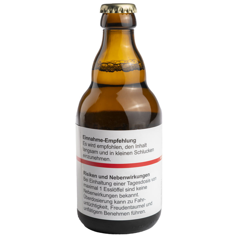 Quacksalberei WITZIGE BIERFLASCHE "MUMIENSTOP" BIER 0,33 L Elektroniktrade Switzerland