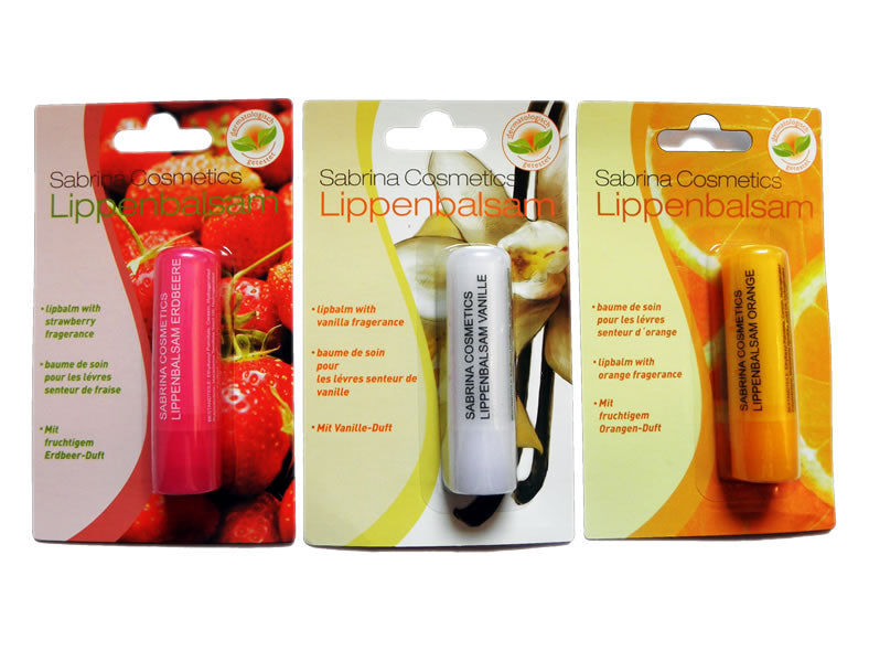 Sabrina Rudnik Cosmetics Lippenbalsam mit Fruchtaroma Elektroniktrade Switzerland