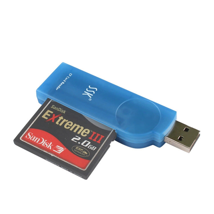 SSK USB 2.0 Externer Kartenleser für CF-Karten / MD Elektroniktrade Switzerland