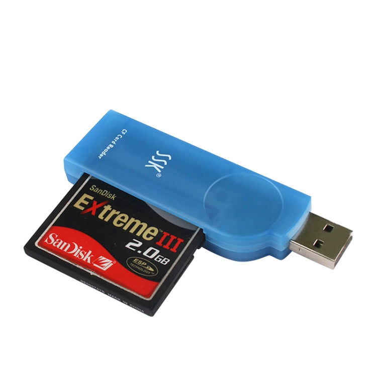 SSK USB 2.0 Externer Kartenleser für CF-Karten / MD Elektroniktrade Switzerland