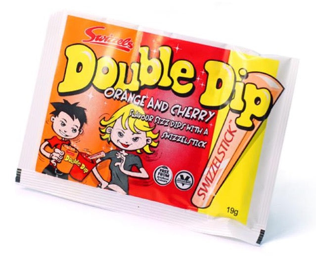 Swizzels Double Dip Stäbchen & Schleckpulver