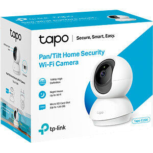 TP-LINK TPLINK TAPO C200 Überwachungskamera, IP, WLAN, innen Elektroniktrade Switzerland