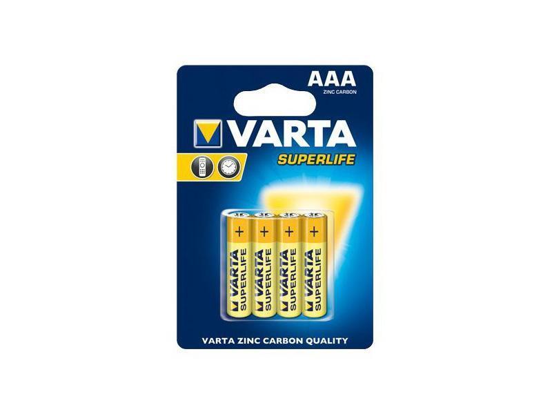 VARTA Batterie Varta Superlife R03 Micro AAA (4 St.) Elektroniktrade Switzerland