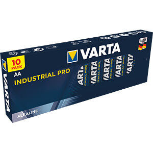 VARTA Industrial PRO, Alkaline Batterie, AA (Mignon), 10er-Pack Elektroniktrade Switzerland