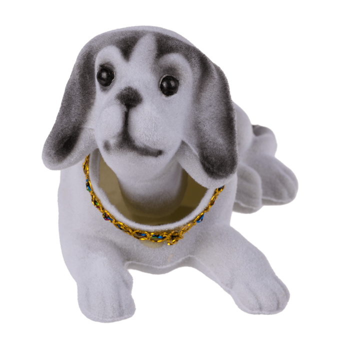 Wackel-Hund, ca. 12 x 8 cm, 4-fach sortiert