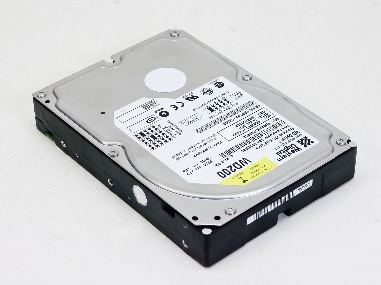 Western Digital WD200 20GB Festplatte 3.5" | #Elektroniktrade.ch#