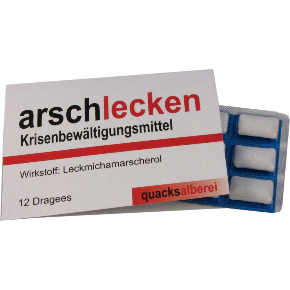 WITZIGE KAUGUMMIS "ARSCHLECKEN"