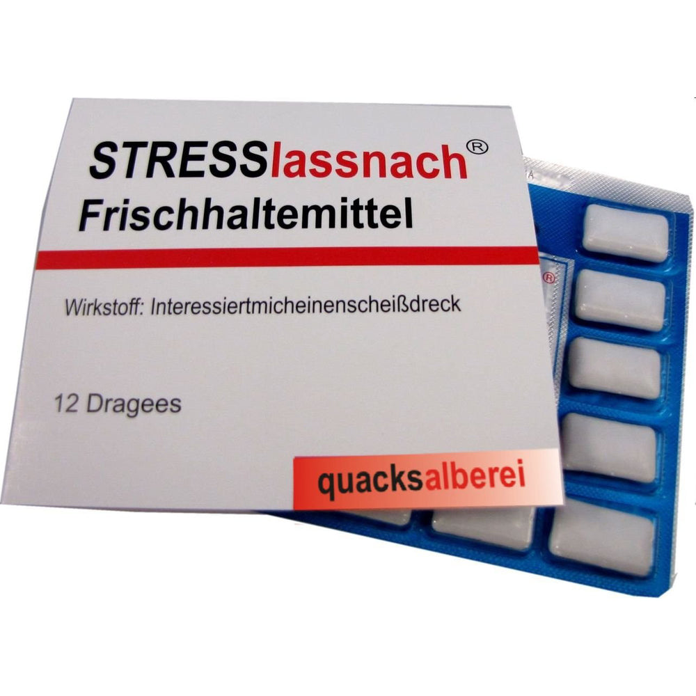 WITZIGE KAUGUMMIS "QUACKSALBEREI" 8-FACH SORT. 12 STÜCK