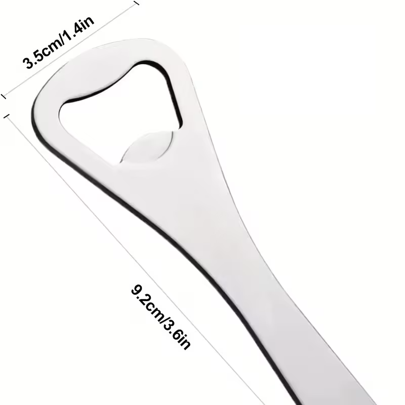 Edelstahl Flaschenöffner - Robuster Bieröffner für Zuhause, Bar & Outdoor