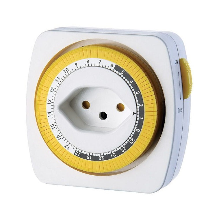 Zeitschaltuhr Indoor Mechanisch, Indoor, kürzeste Schaltzeit 15 min